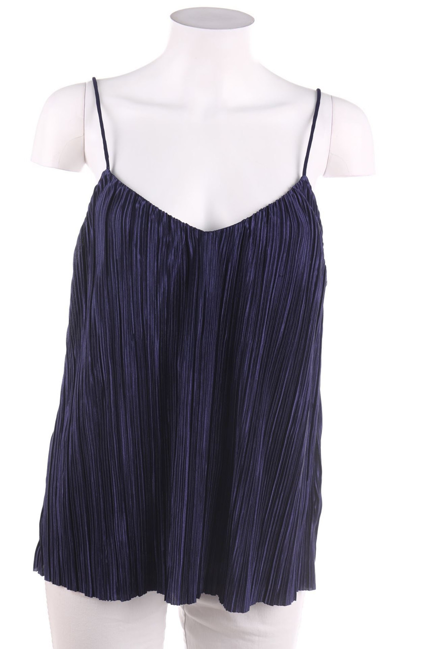 H&M - Plissee-Blusentop - S