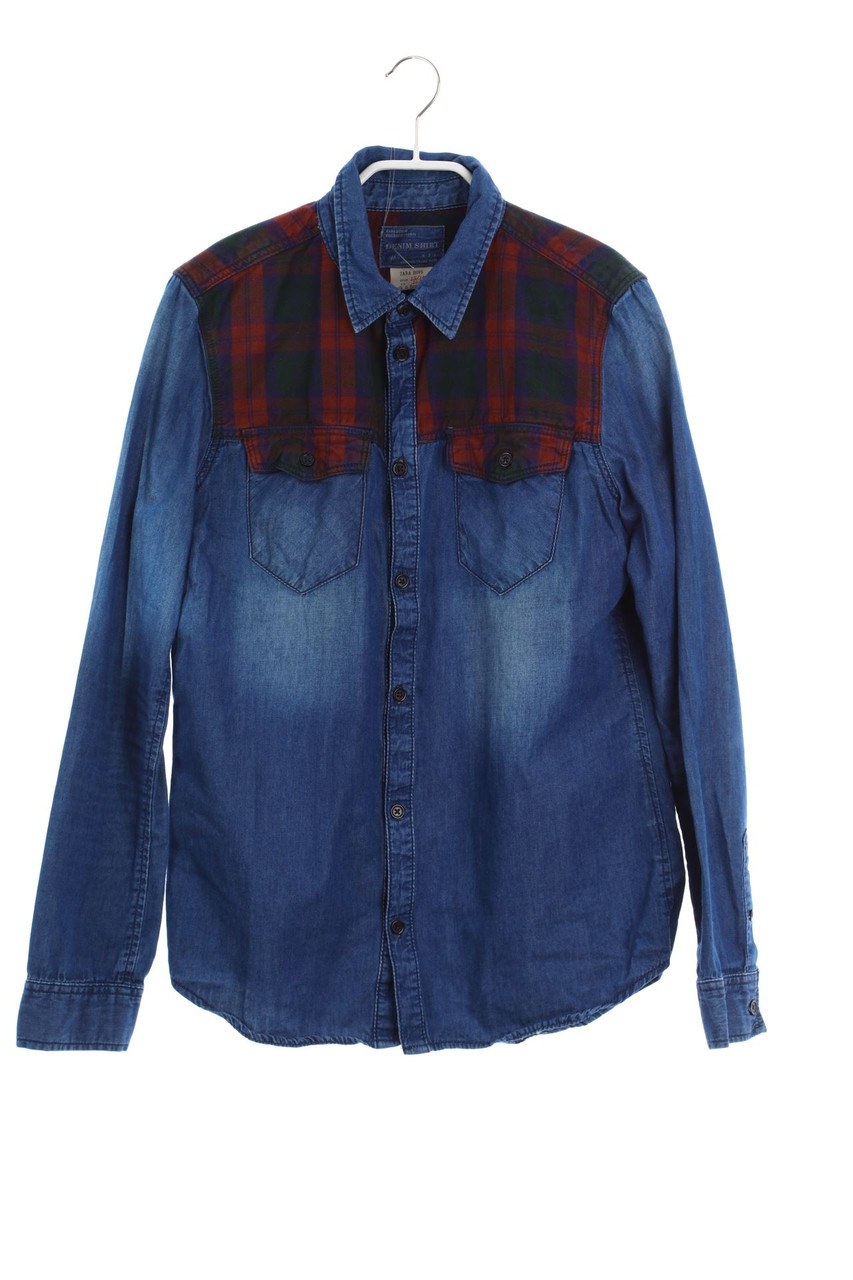 Zara Boys - Hemd mit Karo-Muster - 164