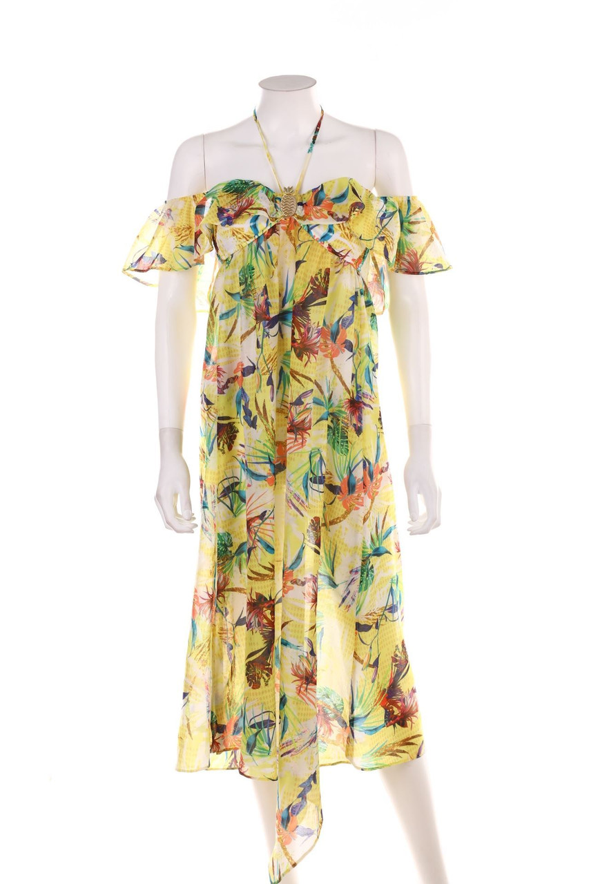 watercult - Strand-Carmen-Neckholder-Midikleid - D 32-34