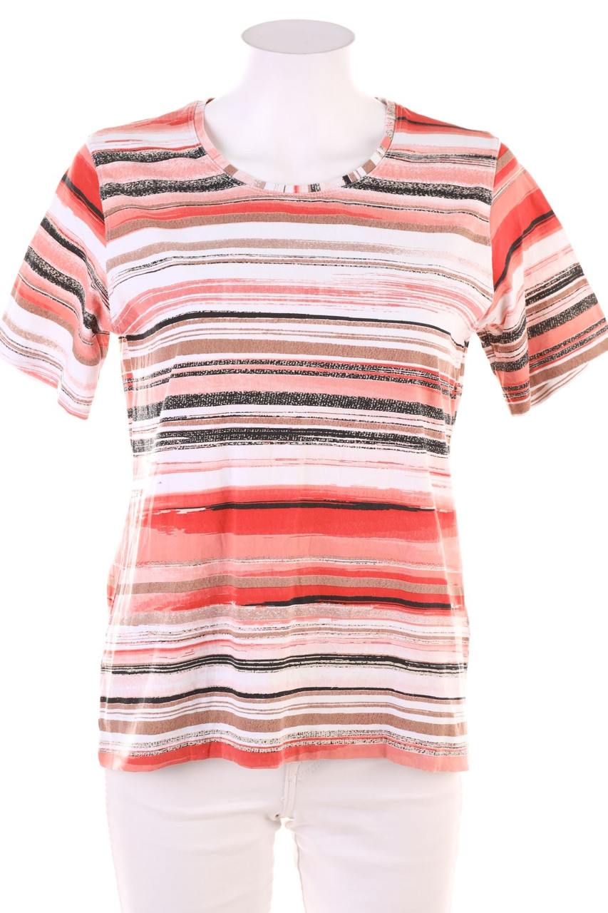 steilmann - Kurzarm-Shirt mit Baumwolle - S