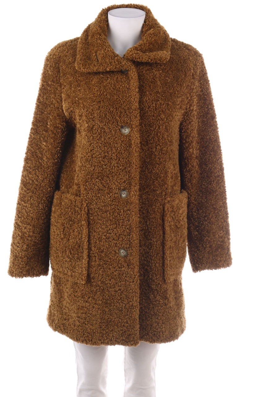 BOSS HUGO BOSS - Teddy-Mantel mit aufgesetzten Taschen - D 40-42