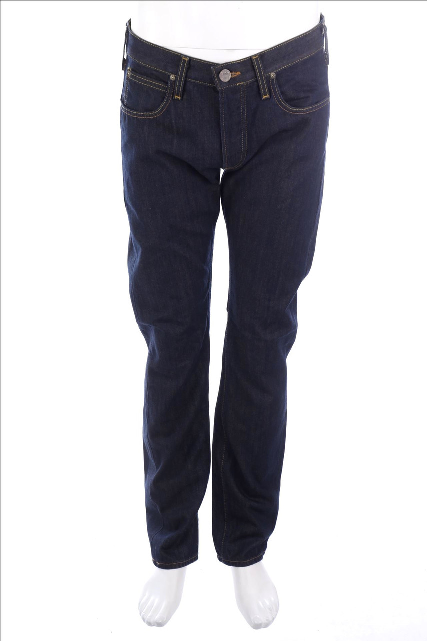 Lee - Dark Denim Straight Cut Jeans - S