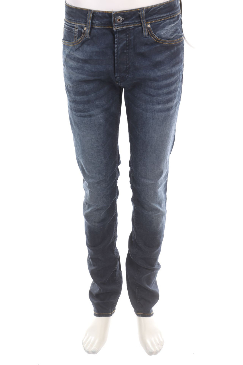 JACK & JONES - Dark Denim Skinny-Jeans - S