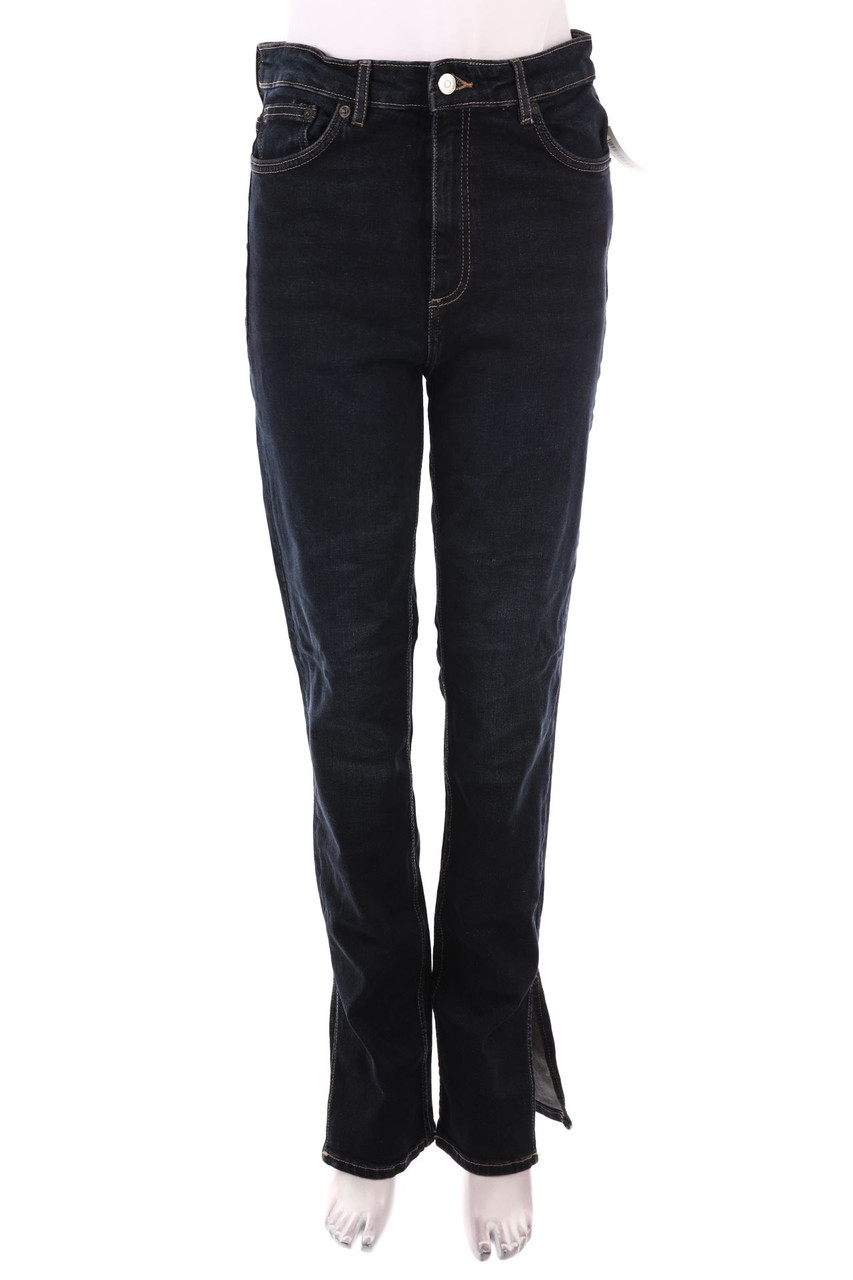 ZARA - Dark Denim Straight Cut Jeans - XL