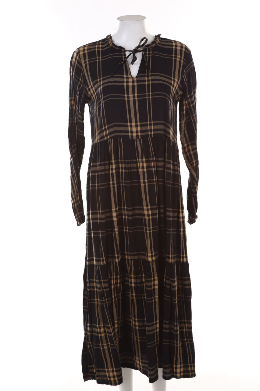 ever me - Maxi-Kleid mit Karo-Muster - M