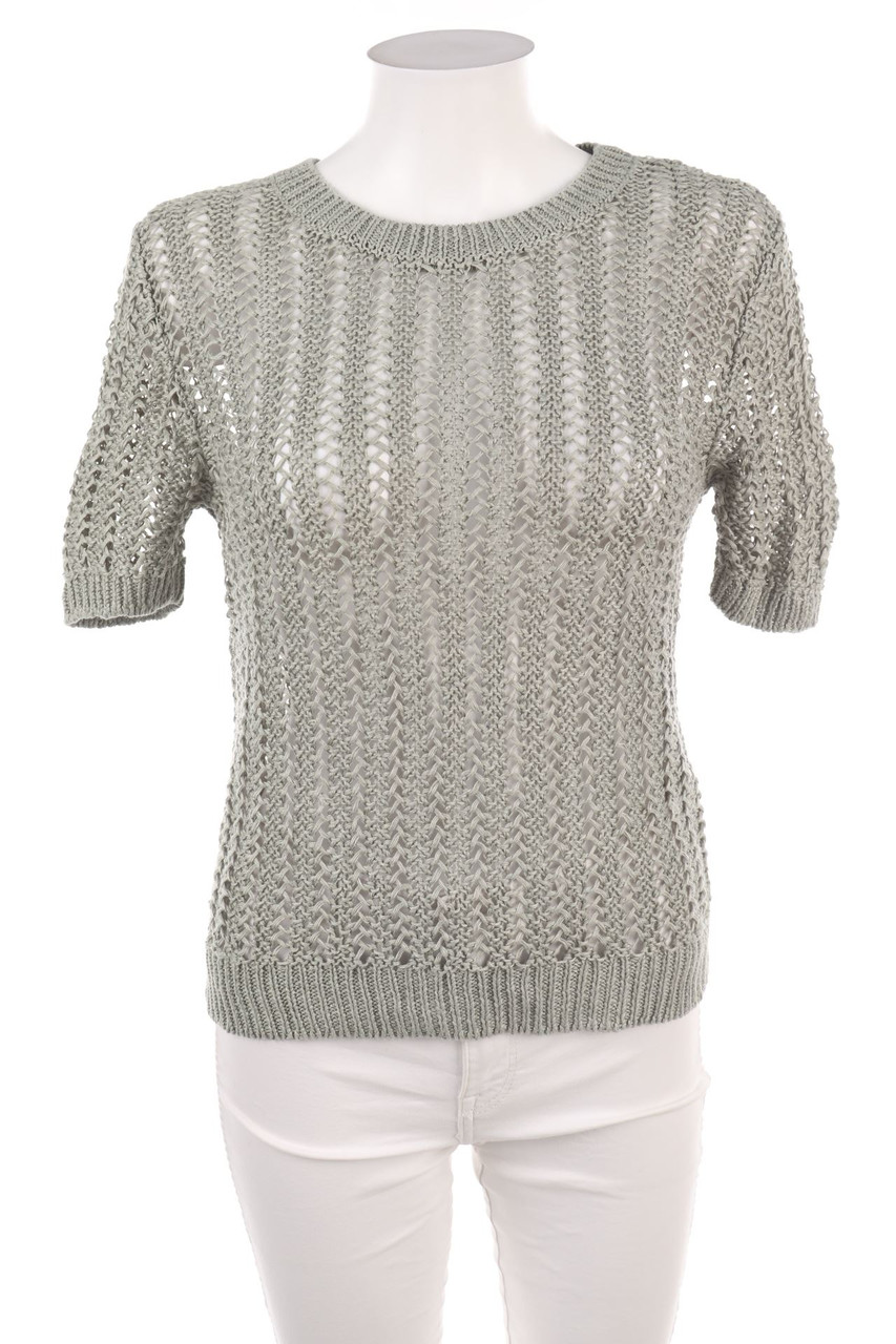 S.MARLON - Strick-Pullover aus Leinen - XS