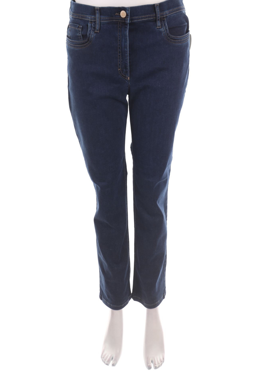 ZERRES JEANS - Dark Denim Straight Cut Jeans - L