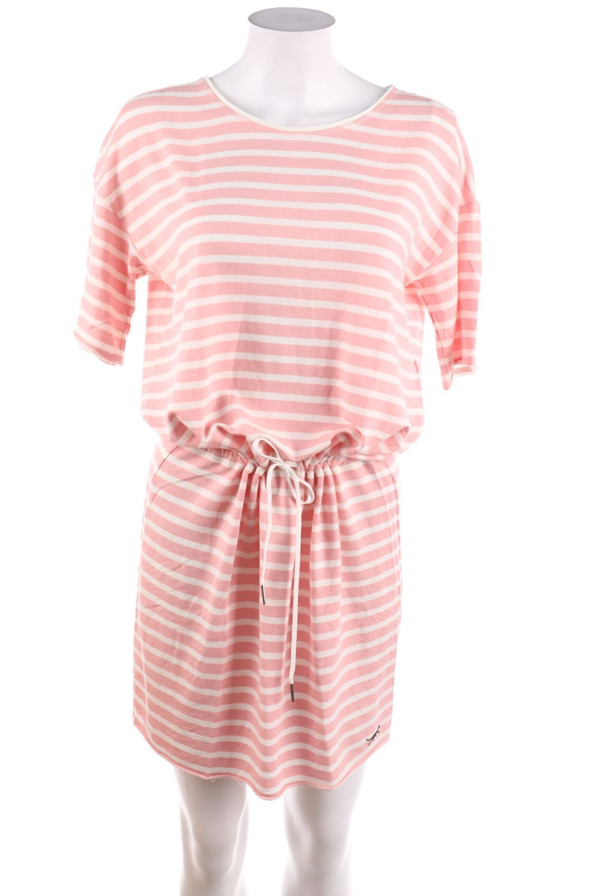 MARC CAIN - Sweat-Kleid mit Streifen - D 38