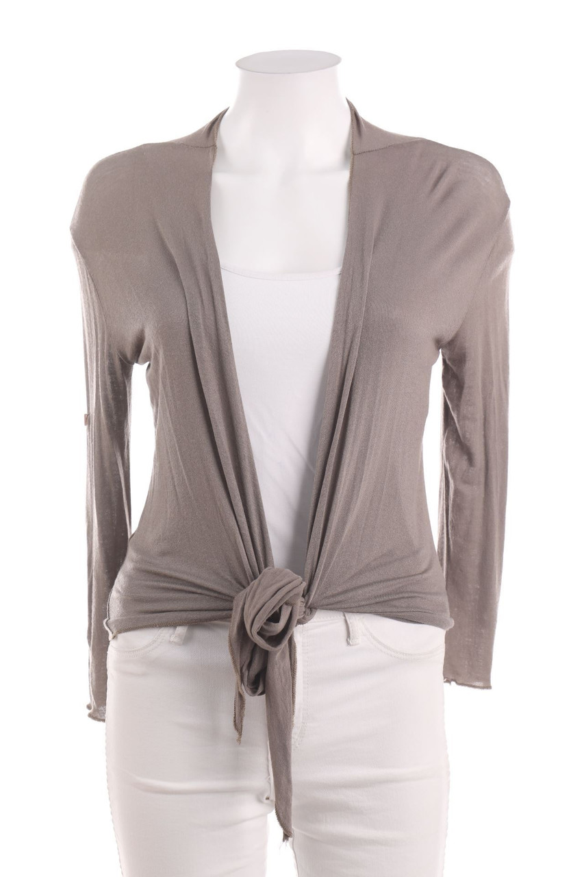 Ohne Label - Cardigan zum Knoten - D 36