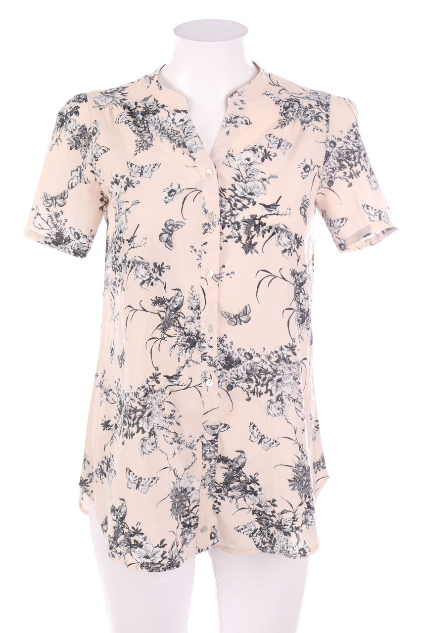 SECONDHAND - Hemd-Bluse mit kurzem Ärmel - S