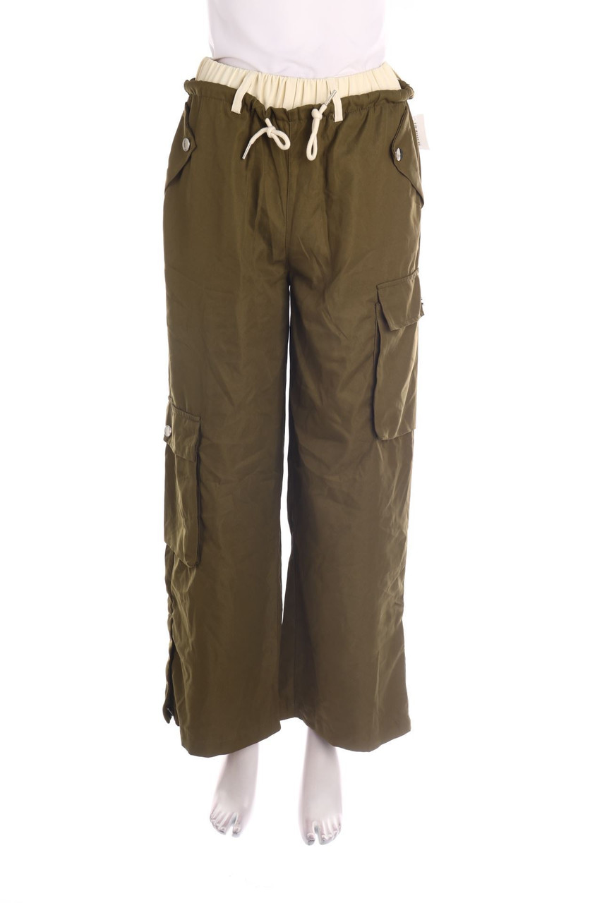 Ohne Label - Cargo-Hose im Layer Look - S