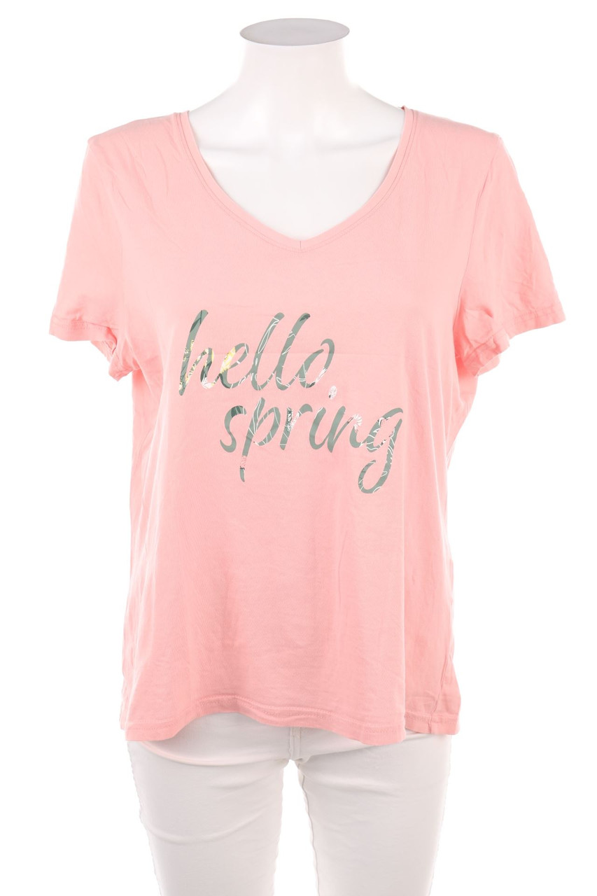 Ohne Label - Shirt mit Statement-Print - M