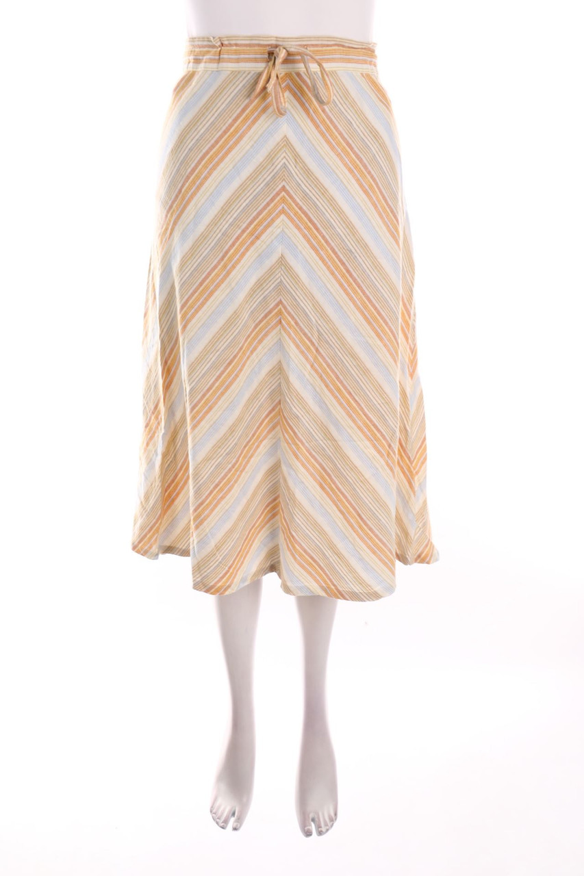 BIAGGINI - Rock aus Leinen-Mix - D 42