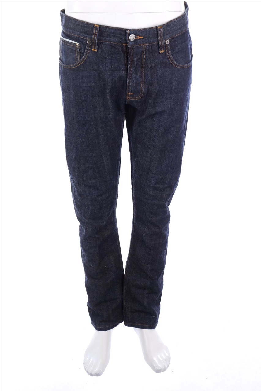 Nudie Jeans - Dark Denim Straight Cut Jeans - L