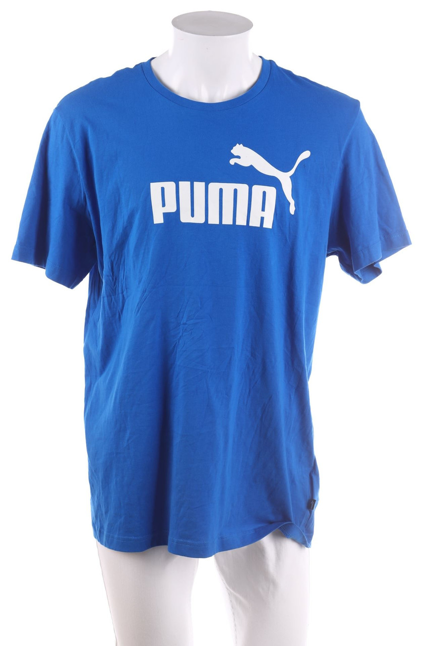 PUMA - T-Shirt mit Logo-Print - XL