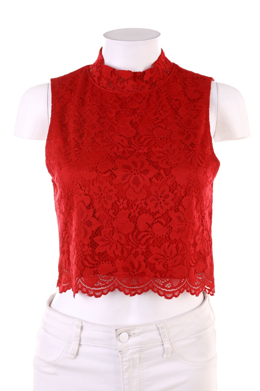 FB SISTER - Spitzen-Top - L