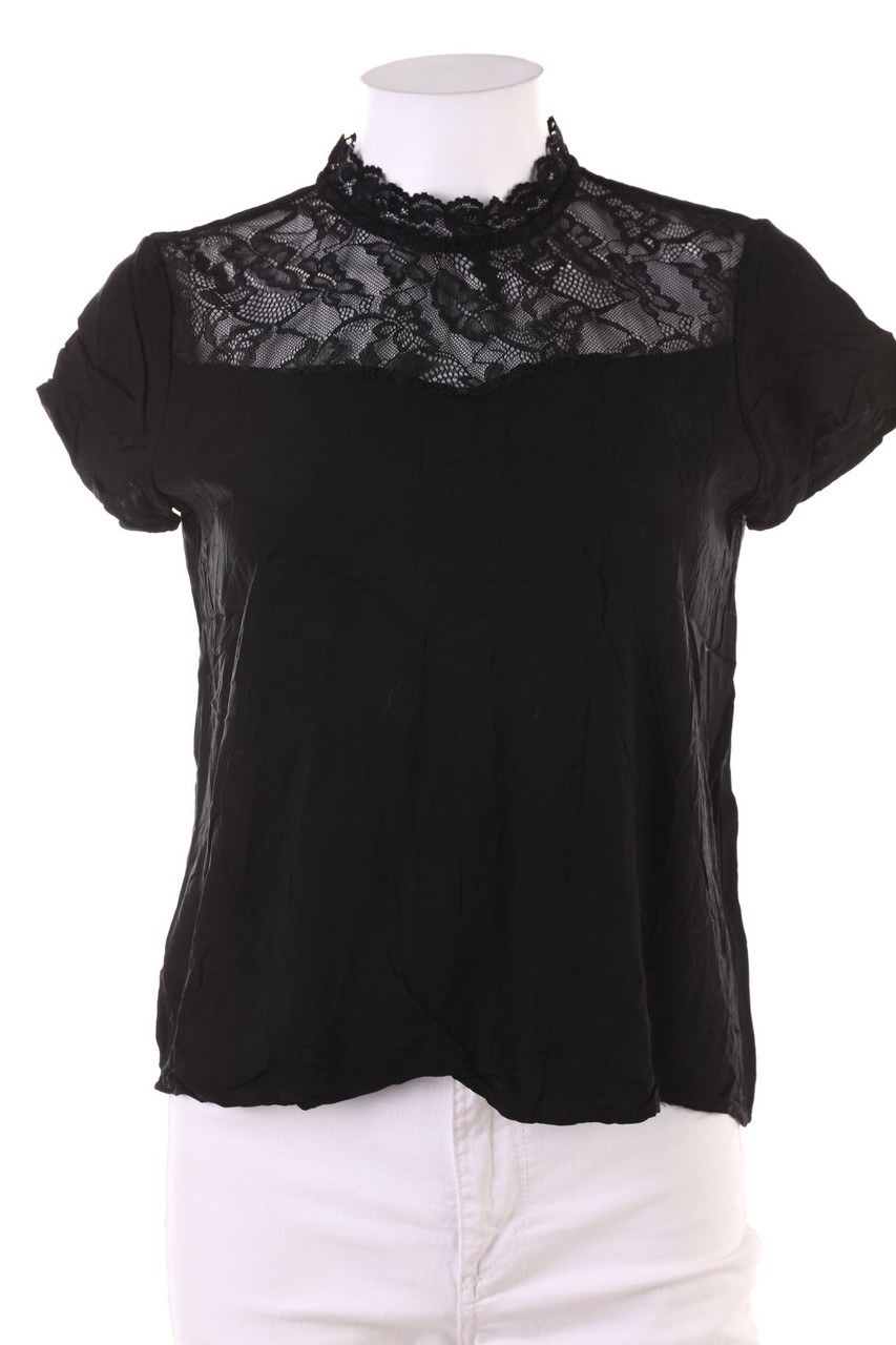 ONLY - Kurzarm-Bluse - M