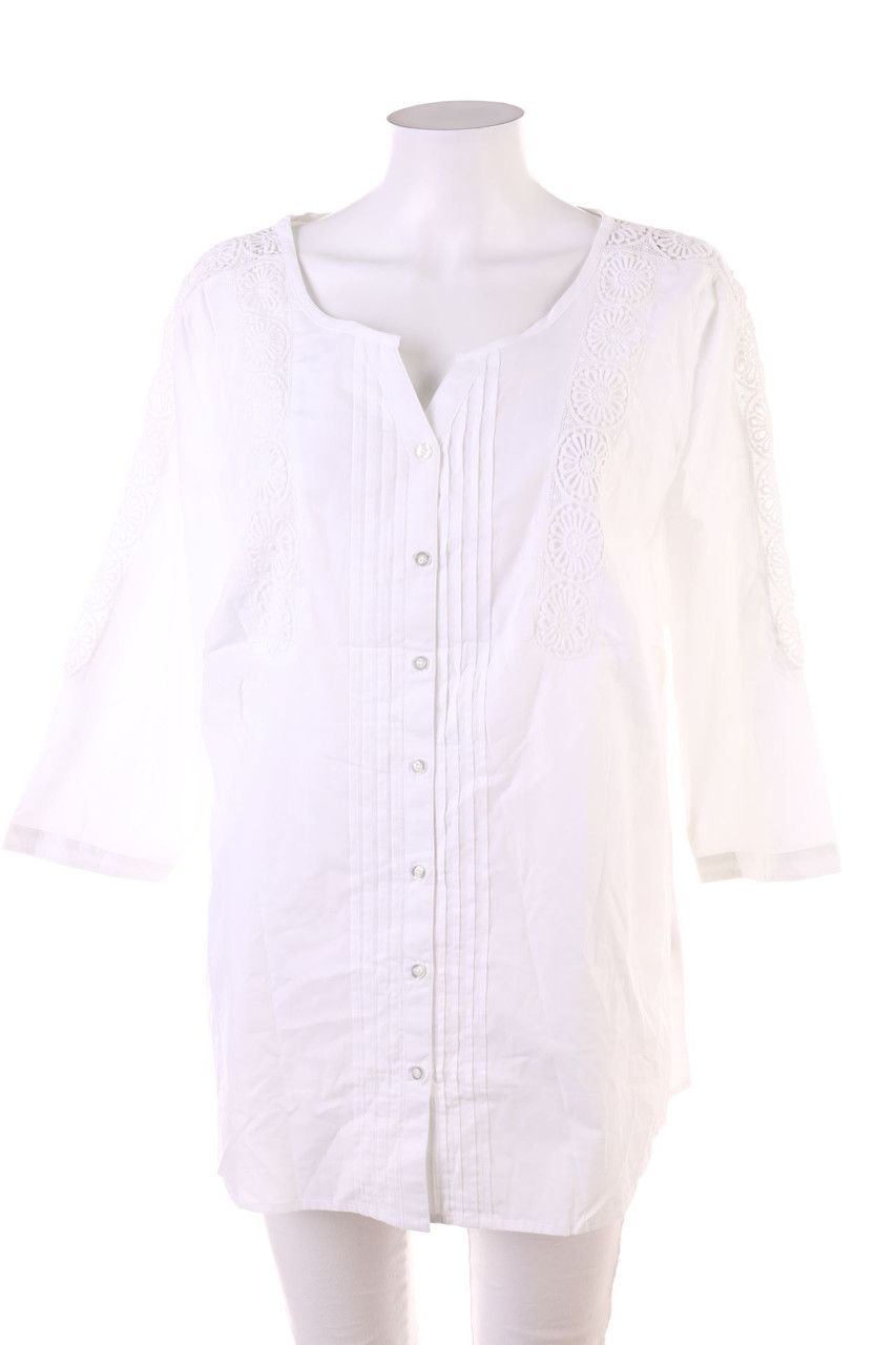 Ohne Label - Bluse mit 3/4-Ärmel - 3XL