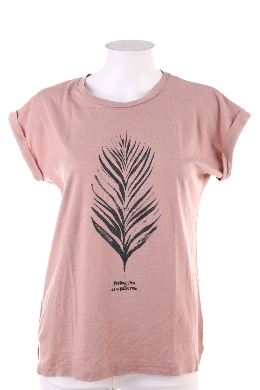 Chicorée - Kurzarm-Shirt mit Print - M