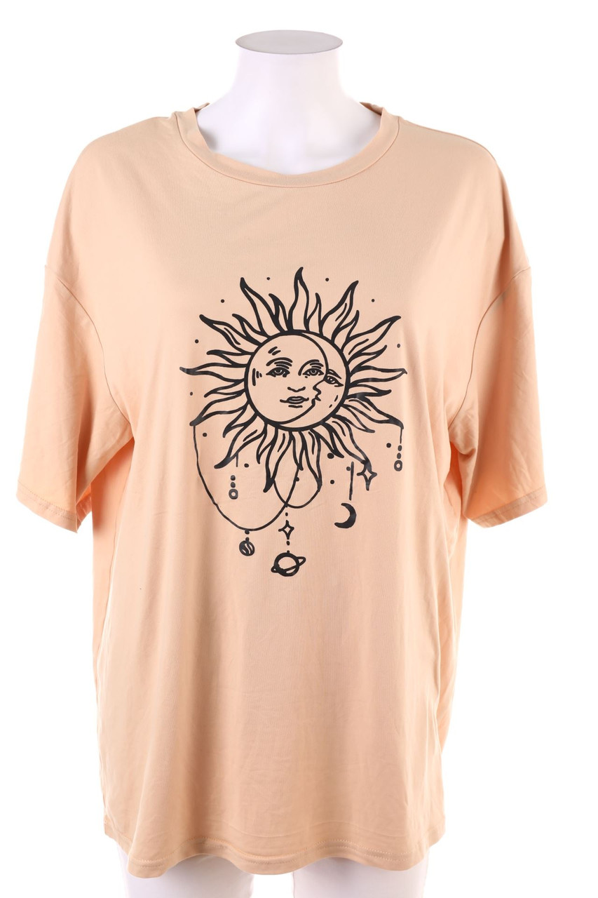 SHEIN - Kurzarm-Shirt mit Print - M