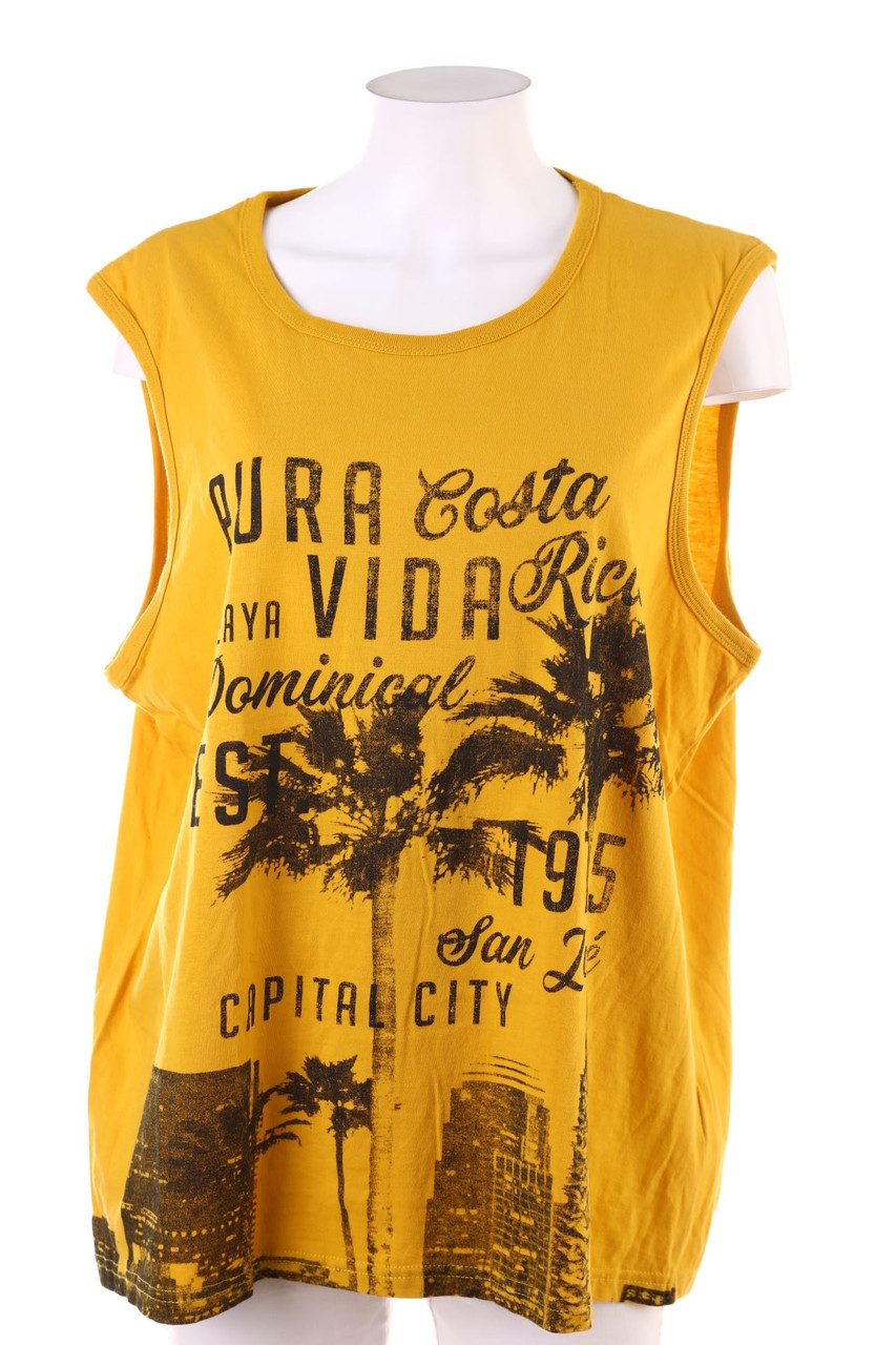 SECONDHAND - Tanktop mit Print - 2XL