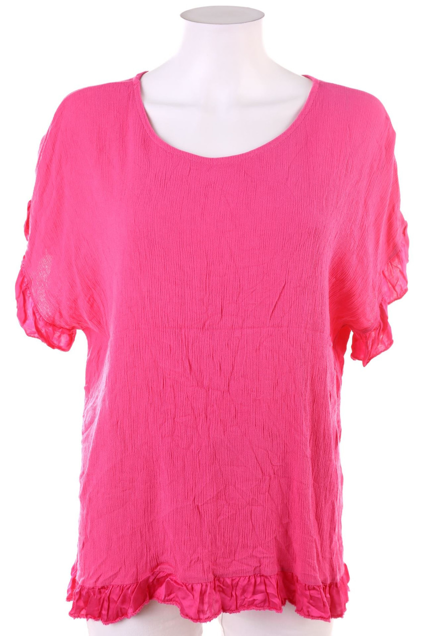 SECONDHAND - Kurzarm-Shirt aus Viskose - ONE SIZE