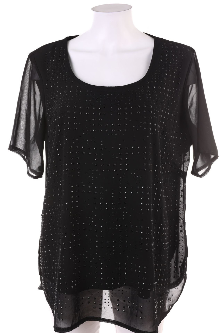 Charles Vögele - Kurzarm-Bluse - XL