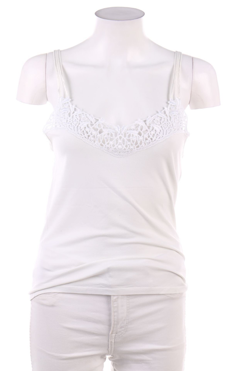 Ohne Label - Top mit Spitze - XS