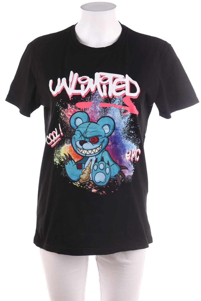 MM STUDIO - Kurzarm-Shirt mit Print - XS