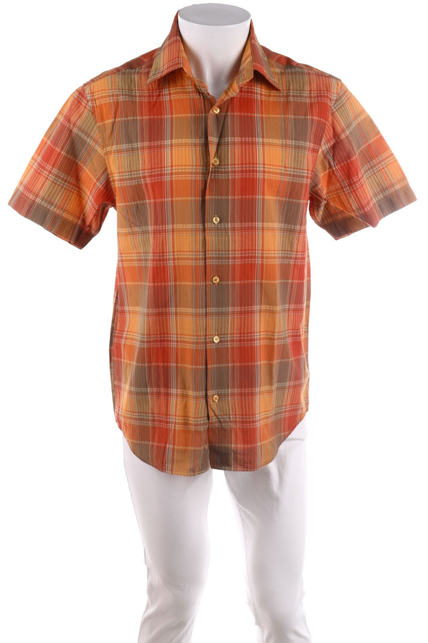 TORELLI MENSWEAR - Kurzarm-Hemd mit Karo-Muster - M