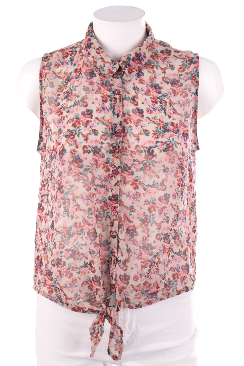 FB SISTER - ärmellose Hemd-Bluse - S