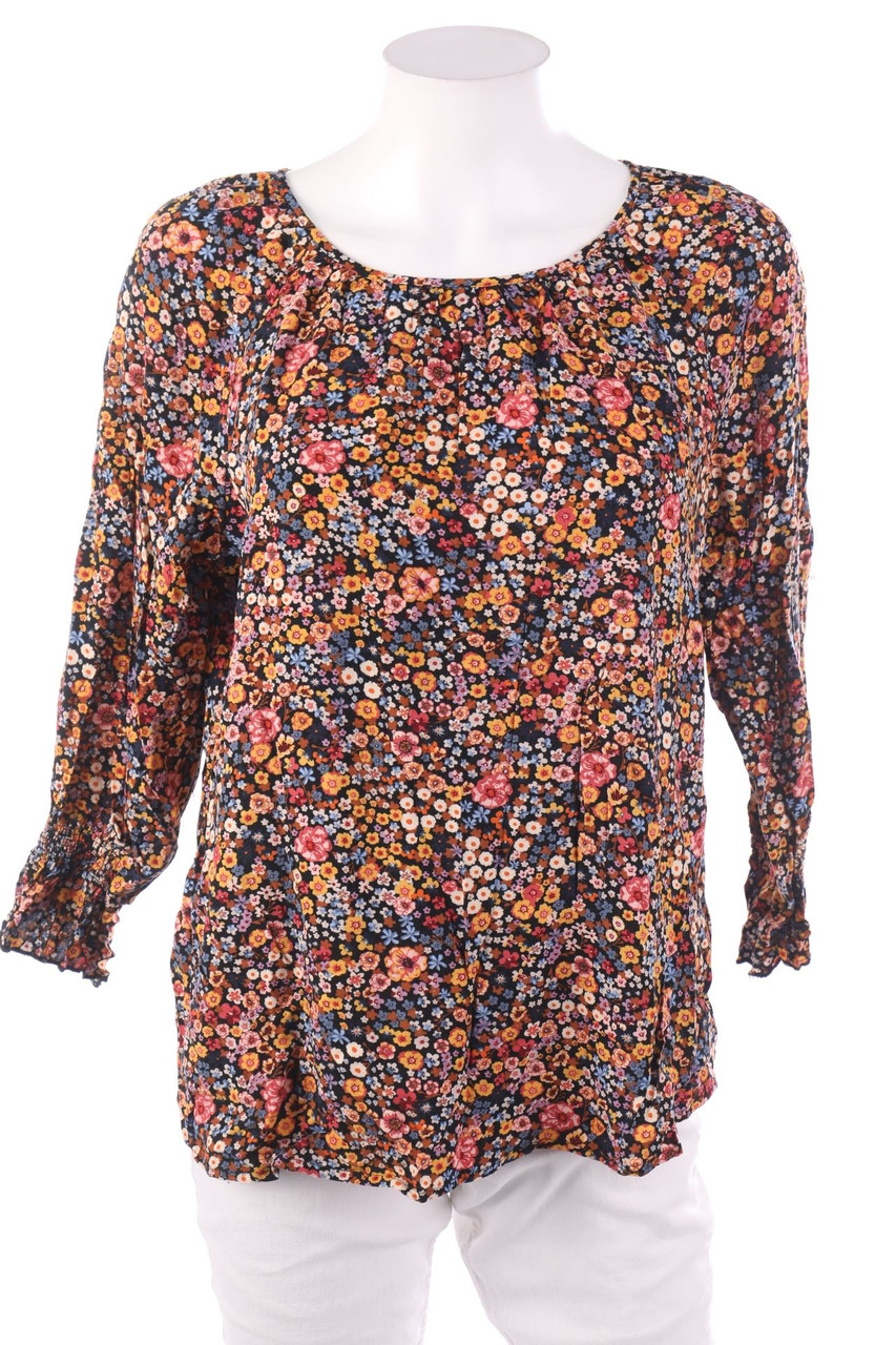 Laura Torelli - Bluse mit 3/4-Ärmel - M