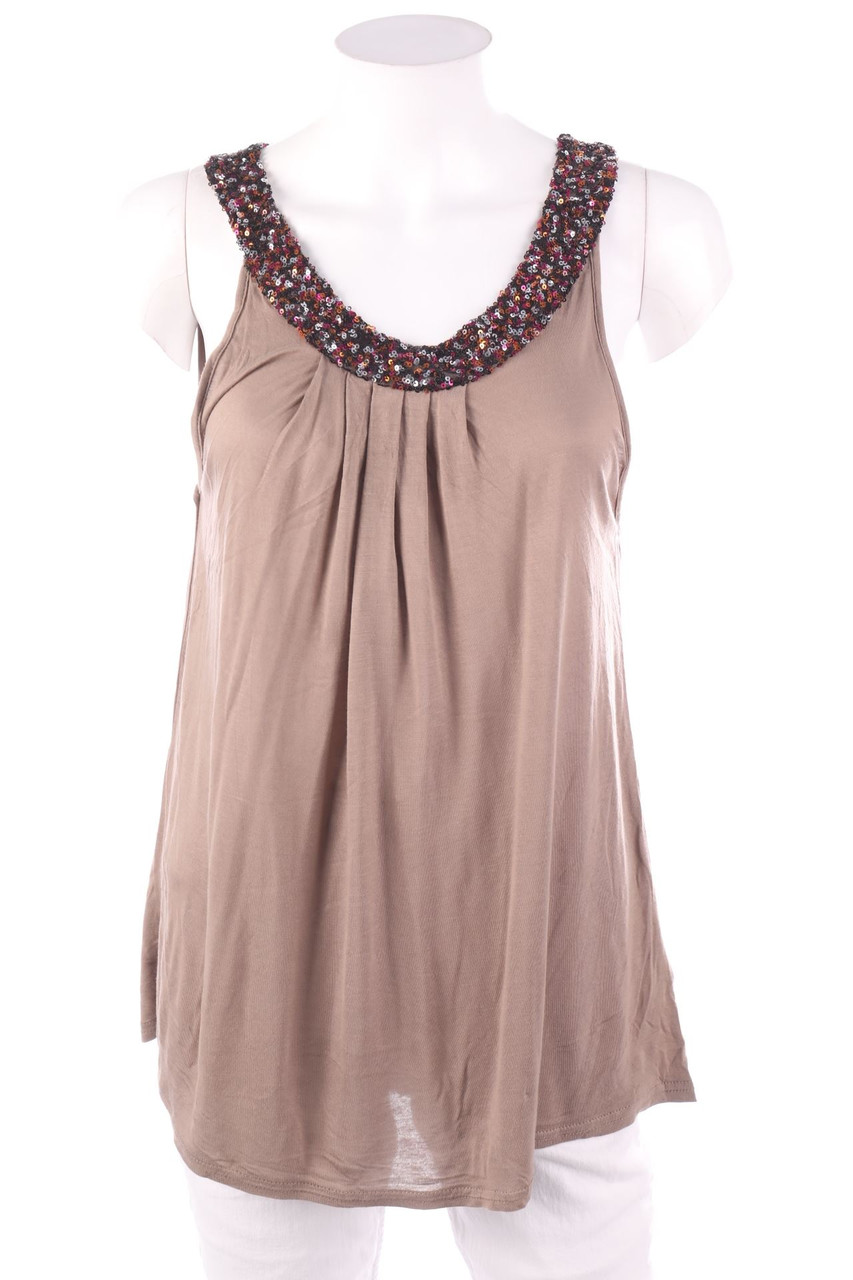 Laura Torelli - Top mit Pailletten - M