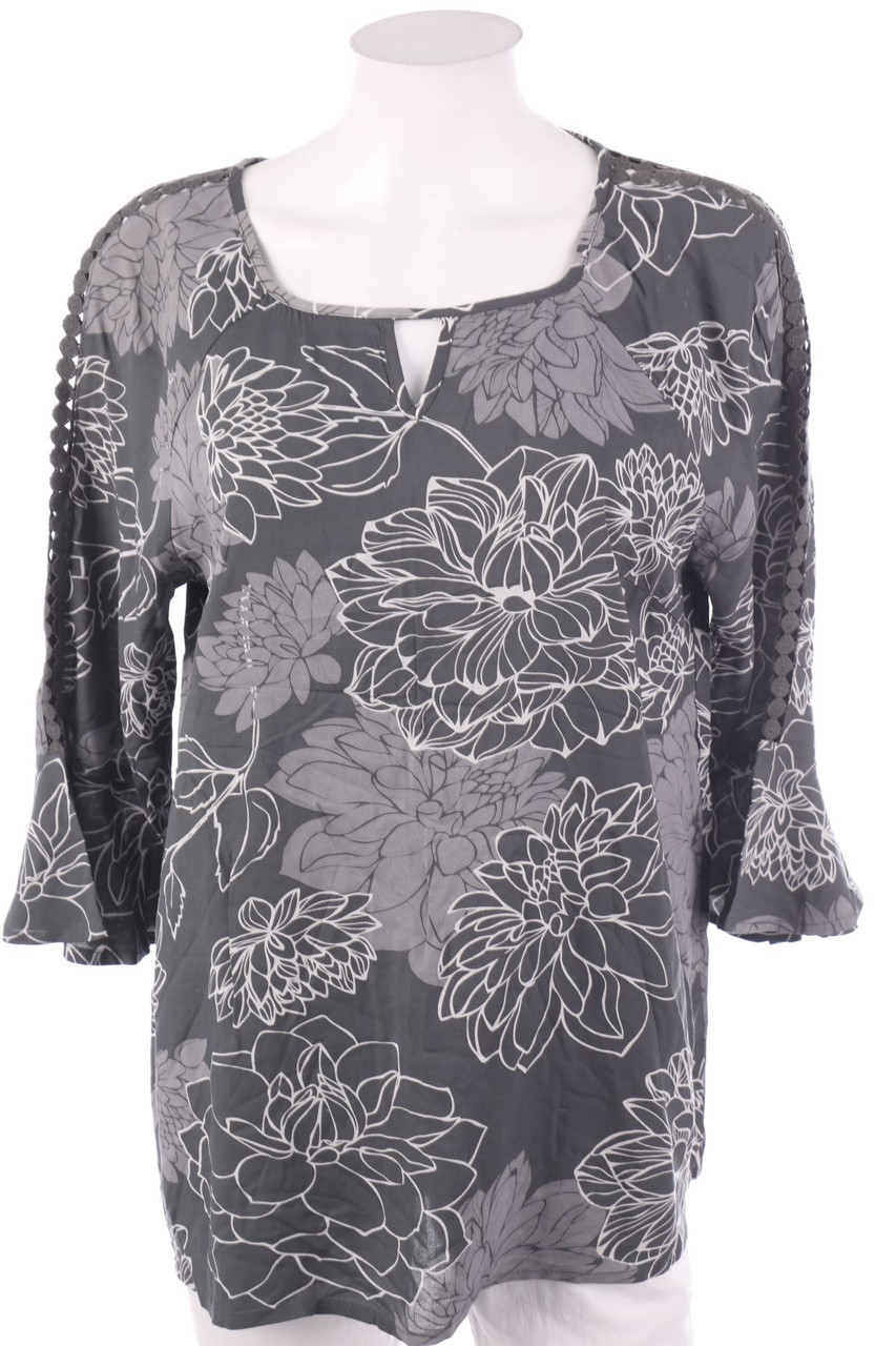 GINA BENOTTI - Hemd-Bluse mit 3/4-Ärmel - L