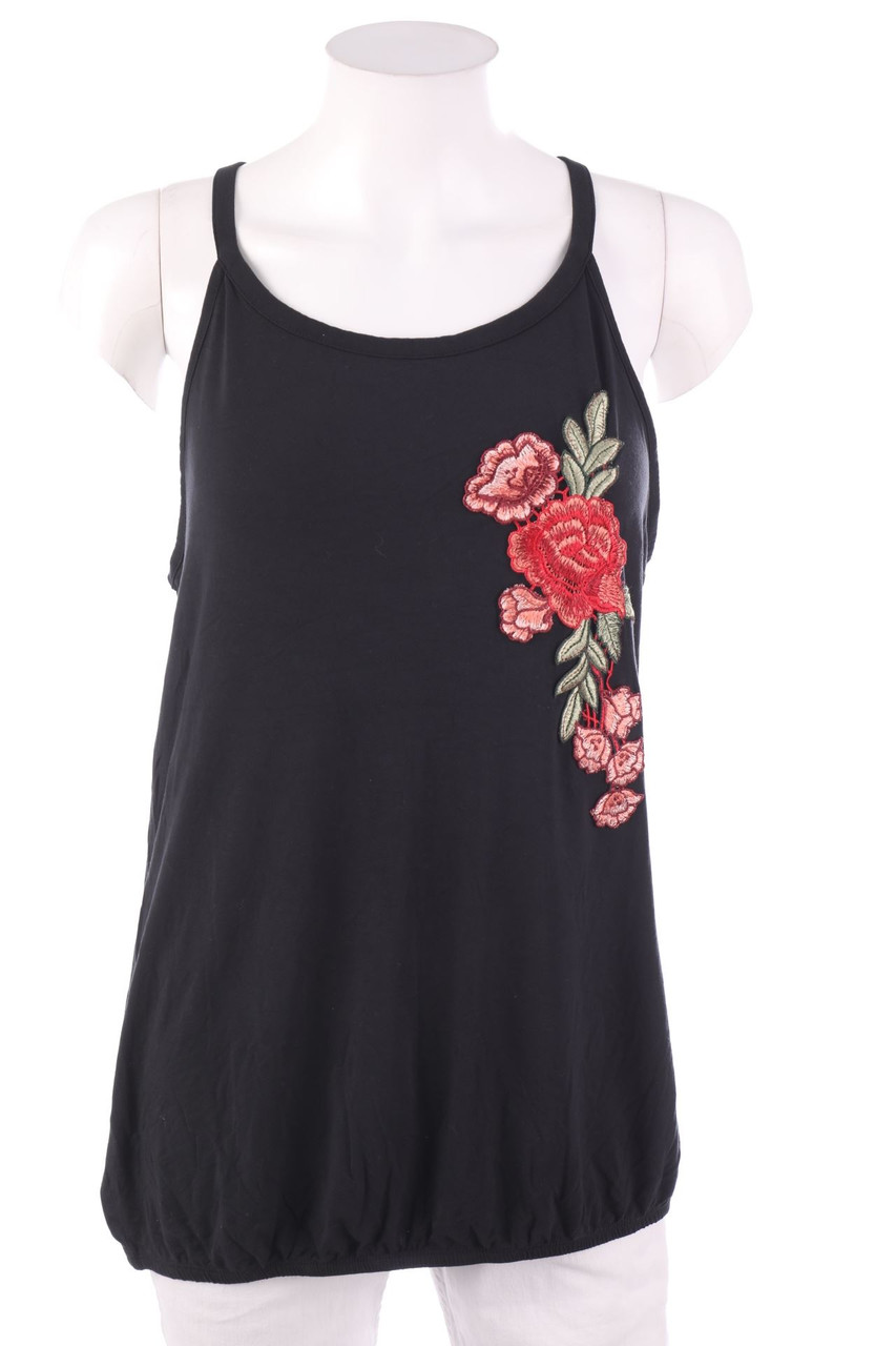 BODYFLIRT - Top mit Blumen-Print - M