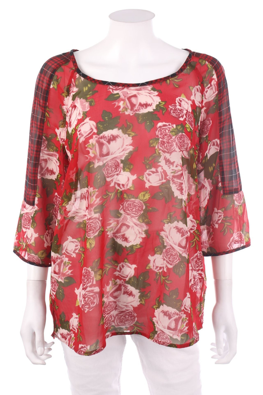 s.Oliver - Bluse mit 3/4-Ärmel - XL