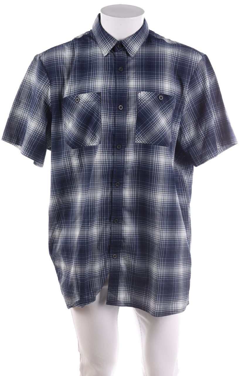 NORDCAP - Kurzarm-Hemd mit Karo-Muster - 2XL