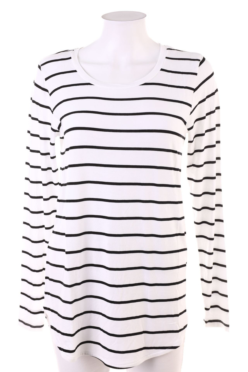 Cubus - Longsleeve-Shirt mit Streifen - M