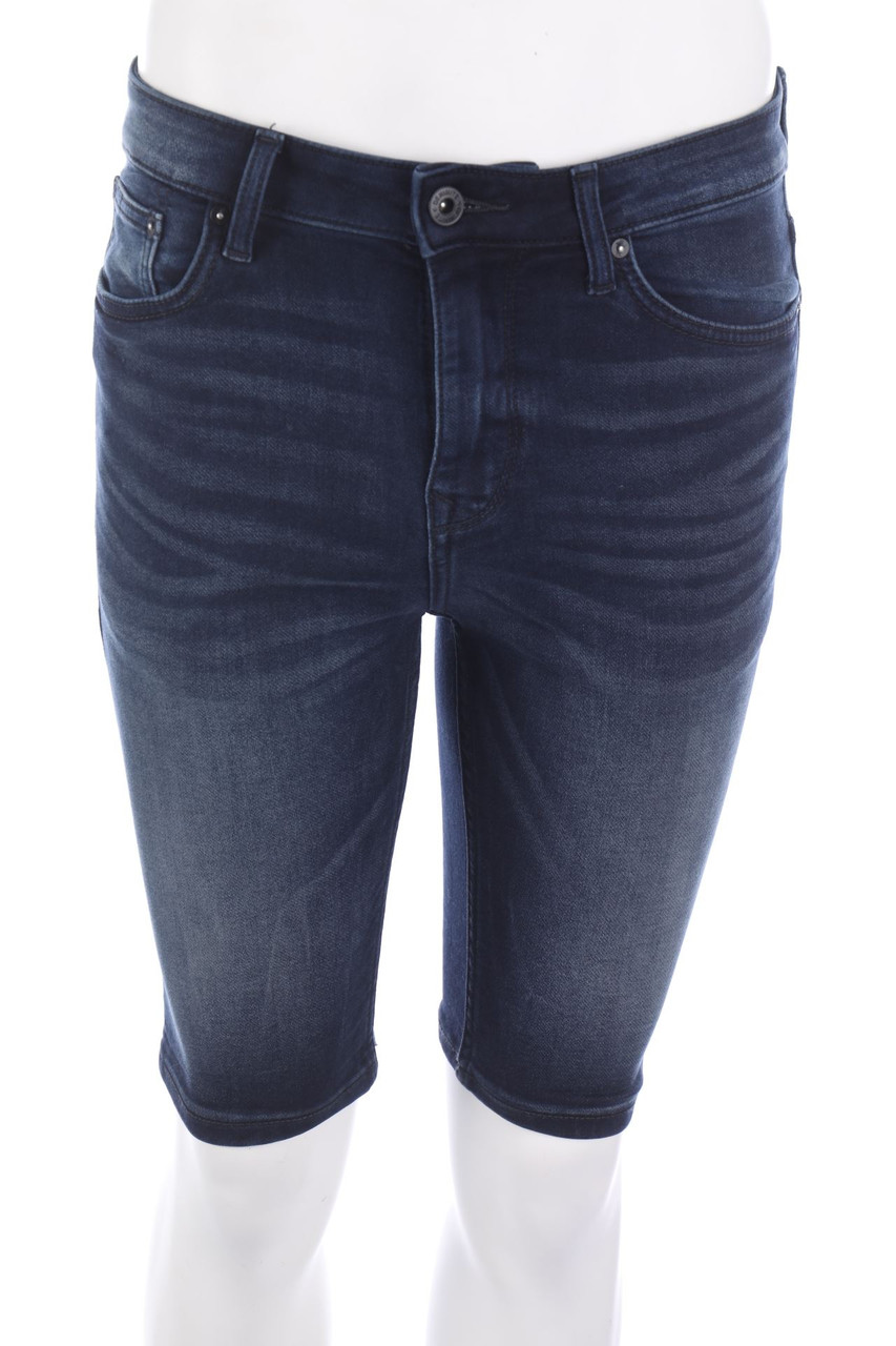 C&A - Dark Denim Jeans-Shorts - XXS