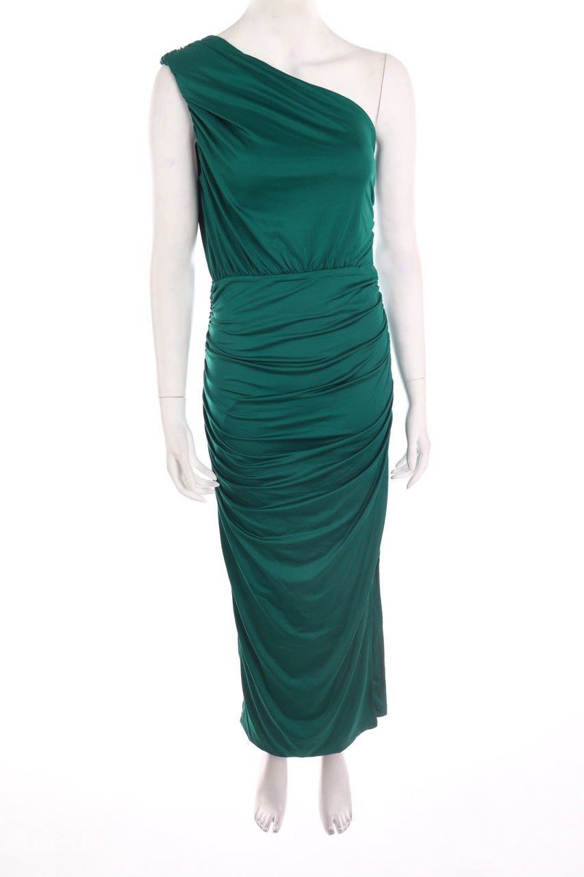 Ohne Label - One-Shoulder Abendkleid - L