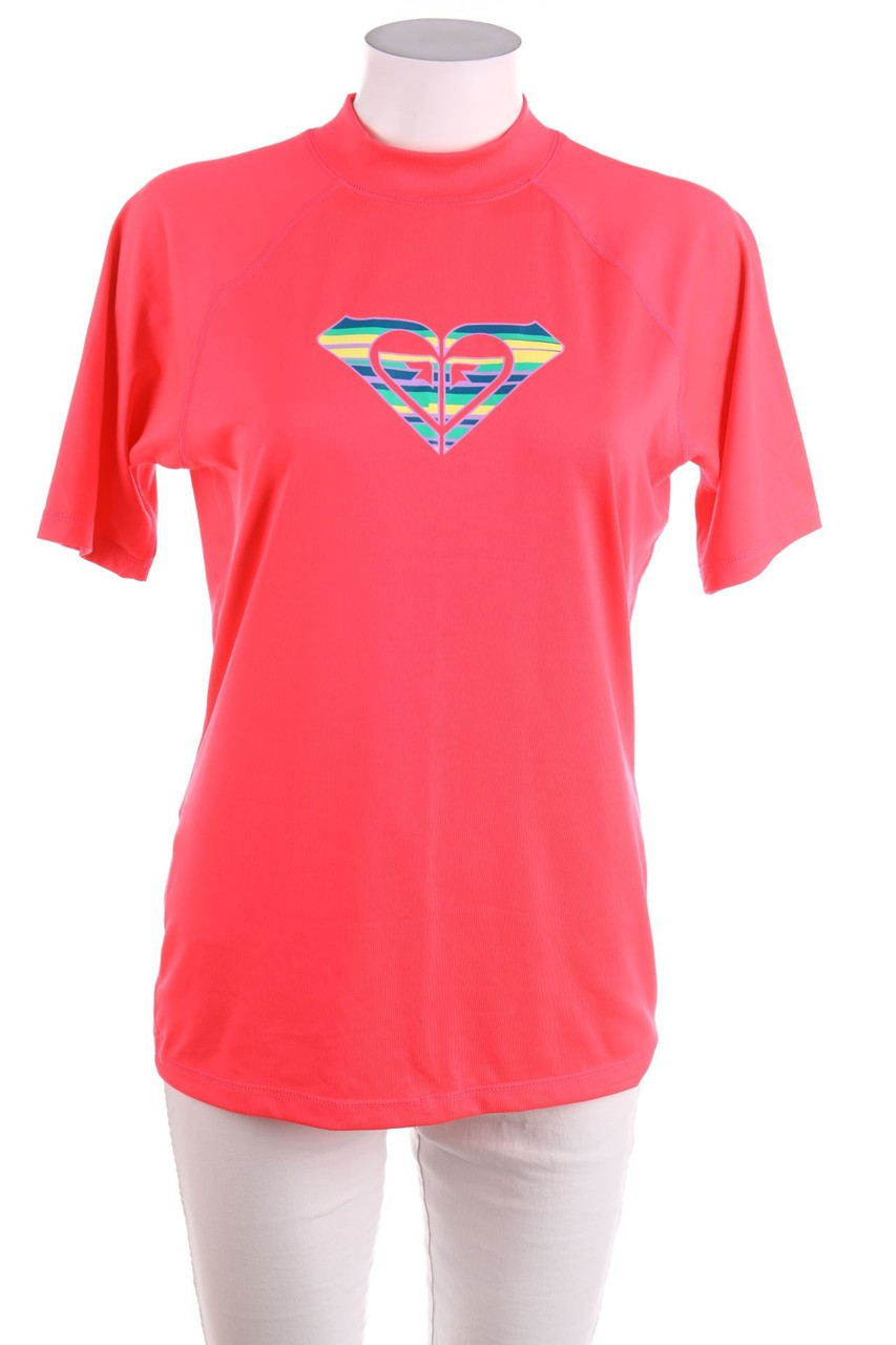 ROXY - UV-Schutz-Shirt mit Logo-Print - L