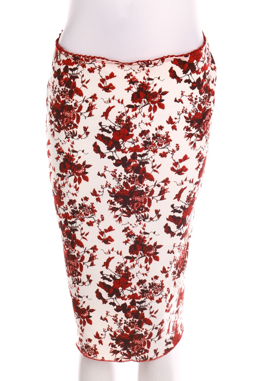 TERRANOVA - Rock mit Blumen-Print - L