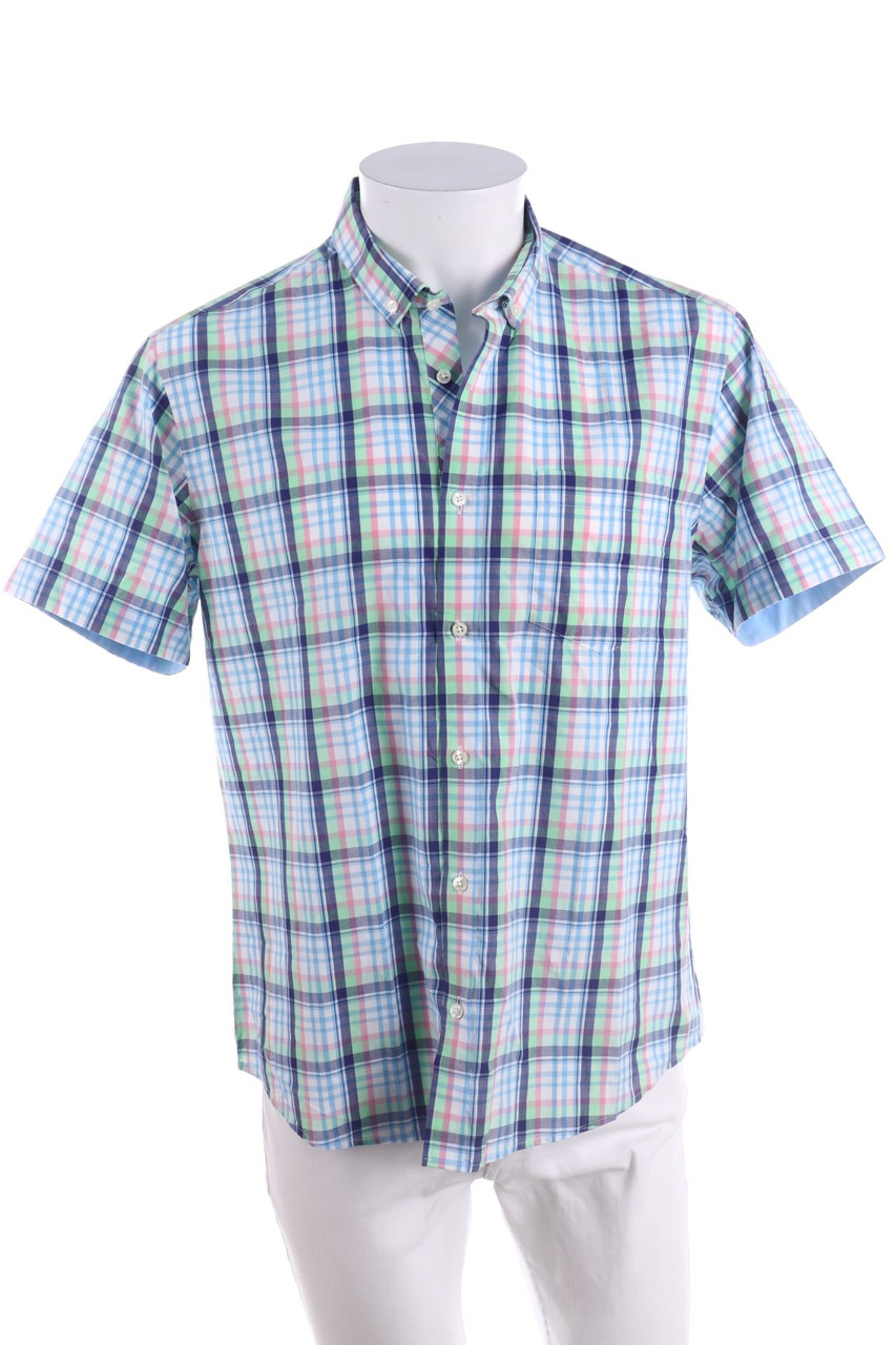 maddison - Kurzarm-Hemd mit Karo-Muster - M