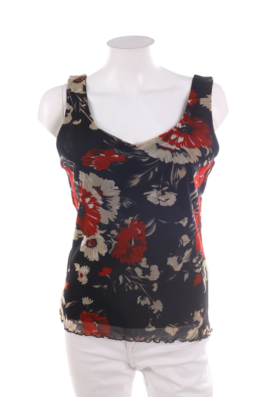 BOULE - Top mit Blumen-Print - XL