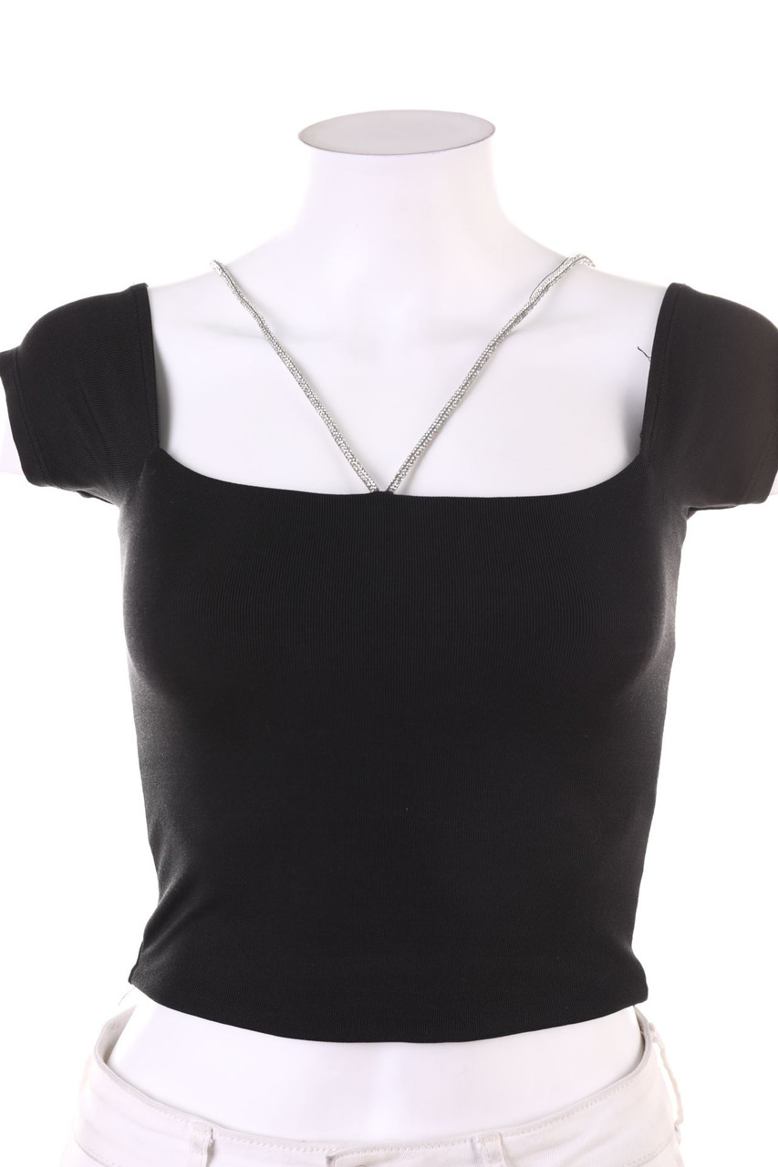 AMISU - Cropped-Shirt - S