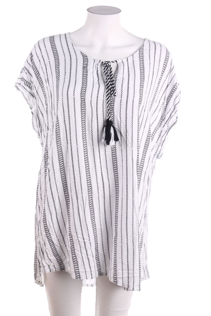 Yessica by C&A - Tunika-Bluse mit Streifen - XL