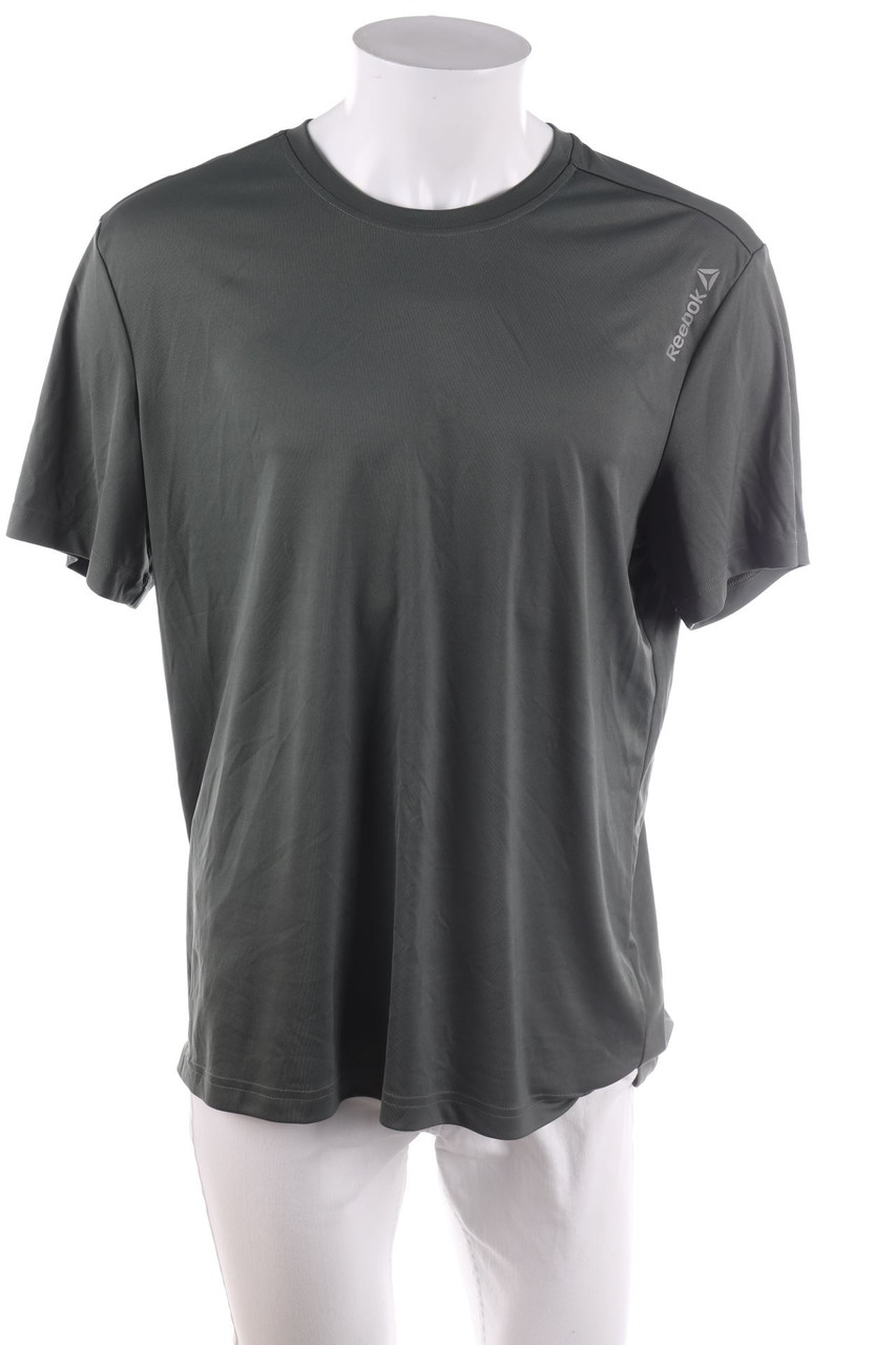 Reebok - Sport-Shirt mit Logo-Print - XL