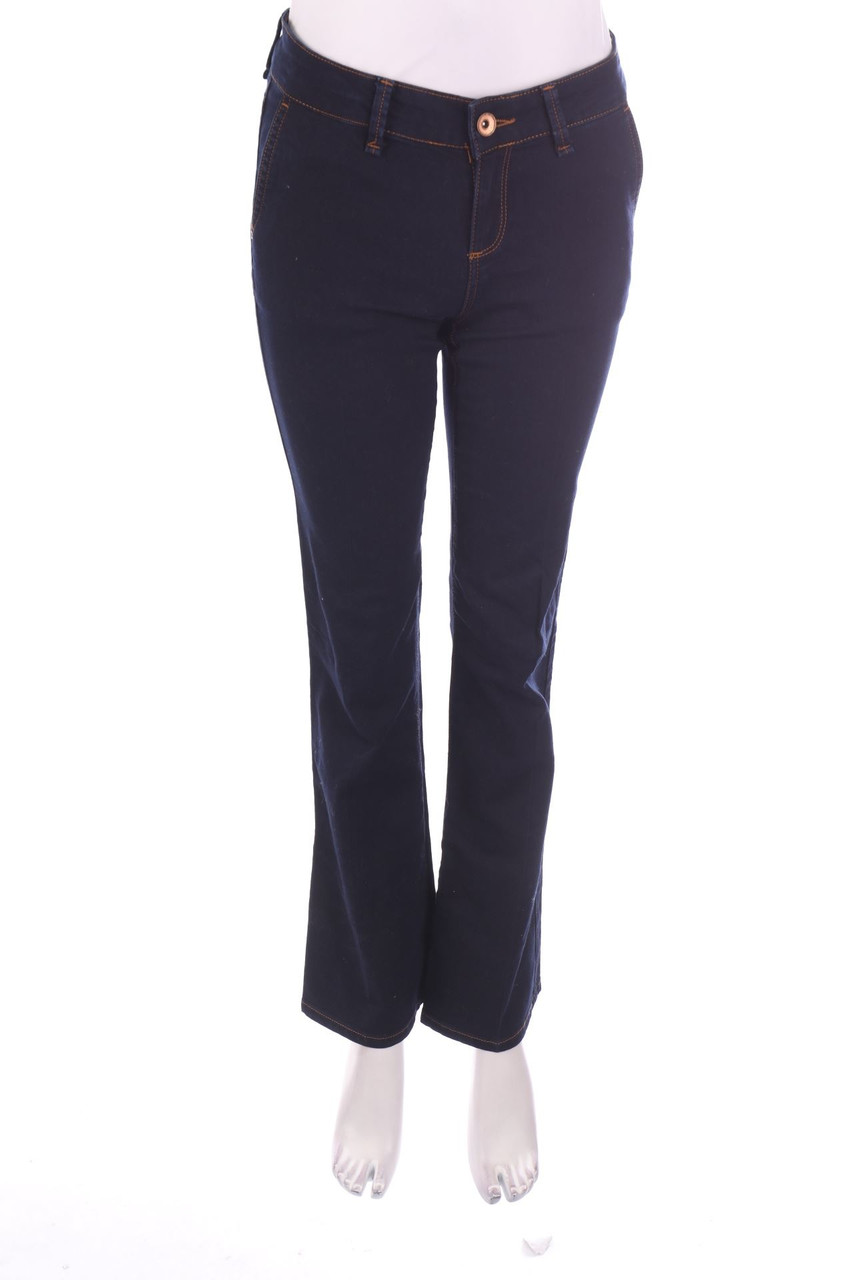 SECONDHAND - Dark Denim Straight Cut Jeans - S