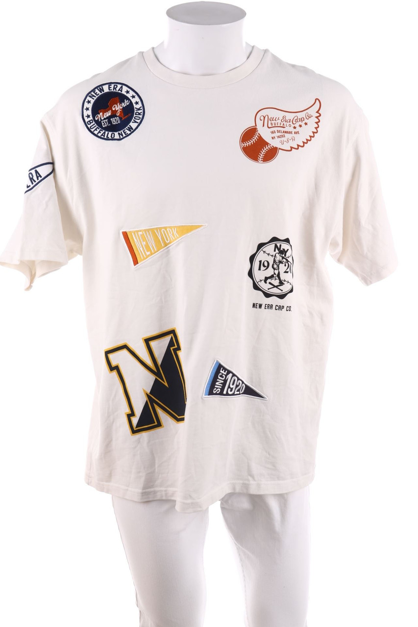 NEW ERA  - T-Shirt mit Rundhals - L