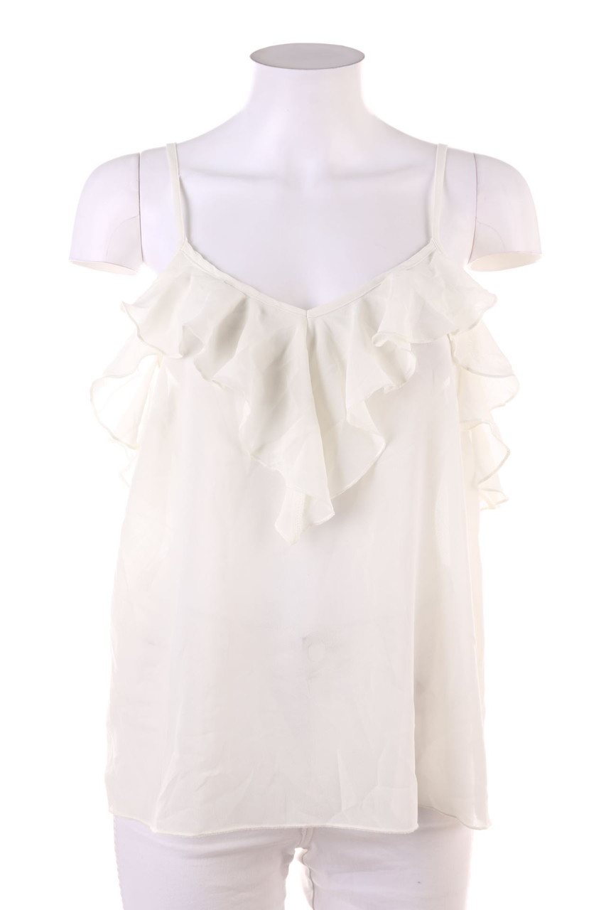 RAINBOW - Volant-Bluse - L